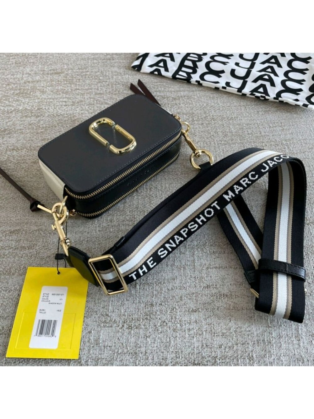 Marc Jacobs Snapshot Camera Bag Black Multi OS - Picture 6 of 14